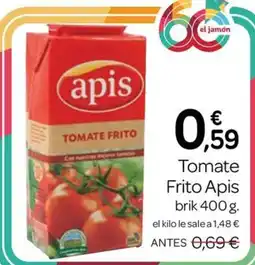 Supermercados El Jamón Apis tomate frito oferta