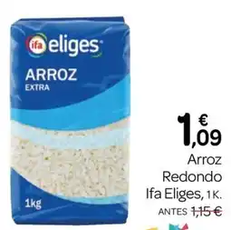 Supermercados El Jamón Ifa Eliges arroz redondo oferta