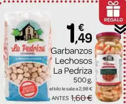 Supermercados El Jamón La Pedriza garbanzos lechosos oferta