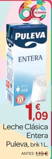 Supermercados El Jamón Puleva leche clásica entera oferta