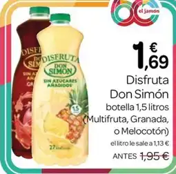 Supermercados El Jamón Disfruta Don Simón oferta