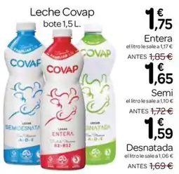 Supermercados El Jamón Leche Covap oferta