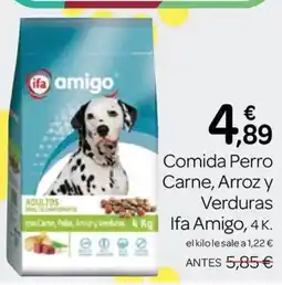 Supermercados El Jamón Ifa Amigo comida perro oferta
