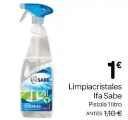 Supermercados El Jamón Ifa Sabe limpiacristales oferta