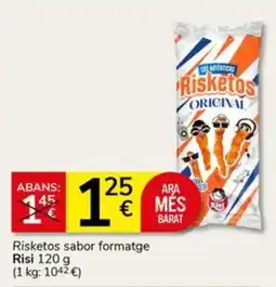 Supermercados Charter Risketos sabor formatge Risi oferta
