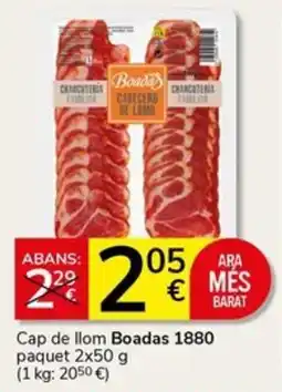 Supermercados Charter Boadas cap de llom oferta