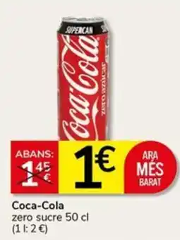 Supermercados Charter Coca-Cola zero sucre oferta