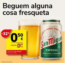 Supermercados Charter Cerveza San Miguel oferta