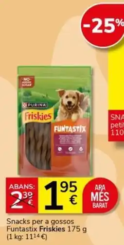 Supermercados Charter Friskies Funtastix oferta