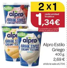 Supermercados El Jamón Alpro Estilo Griego oferta
