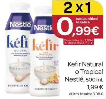 Nestlé Kefir Natural o Tropical