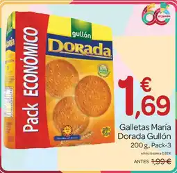Supermercados El Jamón gullón dorada oferta