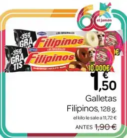 Supermercados El Jamón Filipinos galletas oferta