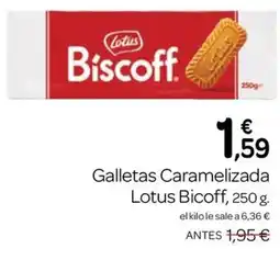 Supermercados El Jamón Lotus Biscoff oferta