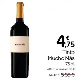 Supermercados El Jamón Mucho Más Tinto oferta