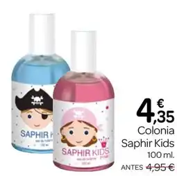 Supermercados El Jamón Saphir Kids oferta