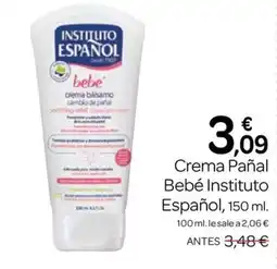 Supermercados El Jamón Bebé Instituto Español oferta