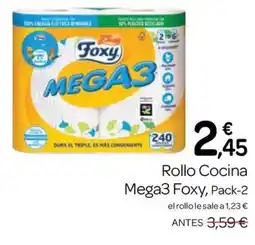 Supermercados El Jamón Foxy Mega3 oferta
