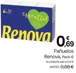 Supermercados El Jamón Renova Pañuelos oferta