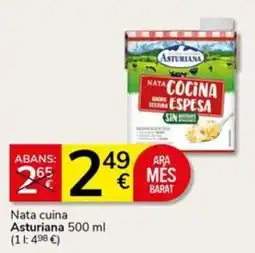 Supermercados Charter Nata cuina Asturiana oferta
