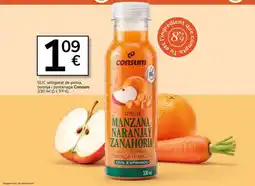Supermercados Charter Consum zumo de manzana naranja y zanahoria oferta