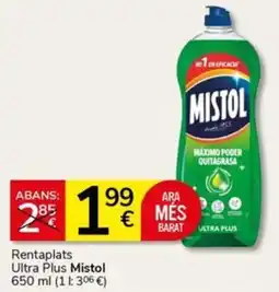Supermercados Charter Mistol rentaplasts ultra plus oferta