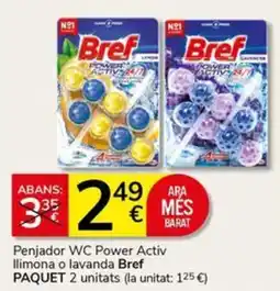 Supermercados Charter Bref Penjador WC Power Activ oferta