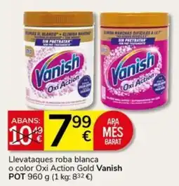 Supermercados Charter Vanish Oxi Action Gold oferta