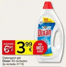 Supermercados Charter Dixan detergent gel oferta