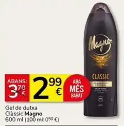Supermercados Charter Magno gel de dutxa classic oferta