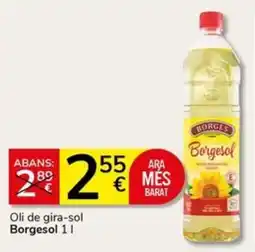 Supermercados Charter Borgesol oli de gira-sol oferta