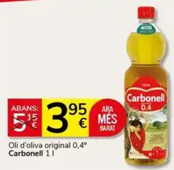 Supermercados Charter Carbonell oli d'oliva original oferta