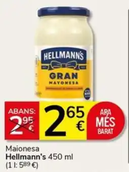 Supermercados Charter Hellmann's gran mayonesa oferta