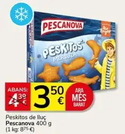 Supermercados Charter Pescanova peskitos merluza oferta