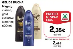 SPAR Gran Canaria Magno gel de ducha oferta