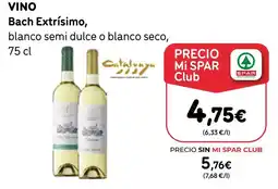 SPAR Gran Canaria Bach Extrísimo blanco semi dulce o blanco seco oferta