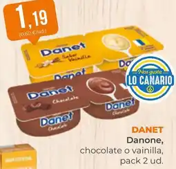 SPAR Gran Canaria Danet Danone, chocolate o vainilla oferta