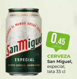 SPAR Gran Canaria San Miguel cerveza especial oferta