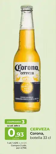 SPAR Gran Canaria Corona cerveza oferta