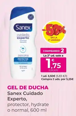 SPAR Gran Canaria Sanex Cuidado Experto oferta