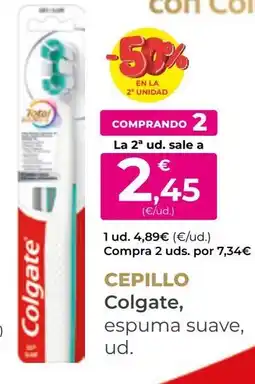 SPAR Gran Canaria Colgate cepillo espuma suave oferta
