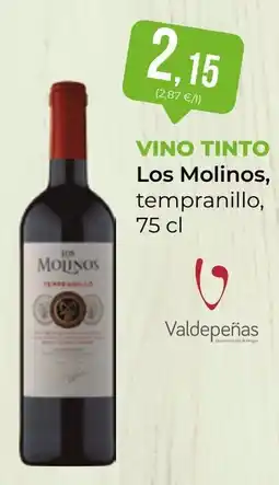 SPAR Gran Canaria Los Molinos vino tinto oferta