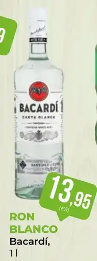SPAR Gran Canaria Ron blanco Bacardí oferta