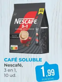 SPAR Gran Canaria Nescafé café soluble 3 en 1 oferta