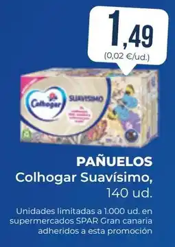 SPAR Gran Canaria Colhogar Pañuelos Suavísimo oferta