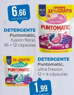 SPAR Gran Canaria Puntomatic detergente fusión floral oferta