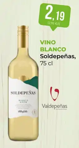 SPAR Gran Canaria Soldepeñas vino blanco oferta