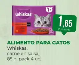 SPAR Gran Canaria Whiskas, alimento para gatos oferta