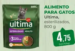 SPAR Gran Canaria ultima alimento para gatos esterilizados adulto oferta