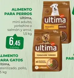 SPAR Gran Canaria ultima alimento para perros mini adulto yorkshire o salmón y arroz oferta